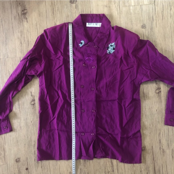 ✨2/10$ Vintage beaded shirt - Medium/Large - Picture 4 of 6